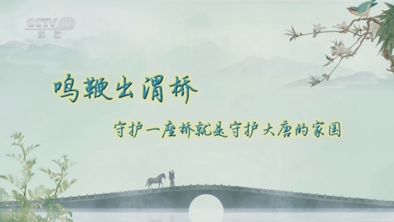百家讲坛 《百家讲坛》 20241001 诗画桥 6 鸣鞭出渭桥