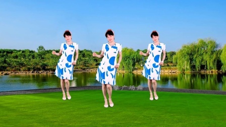 广场舞背面示范《荷尔蒙在燃烧》动感俏皮步子舞