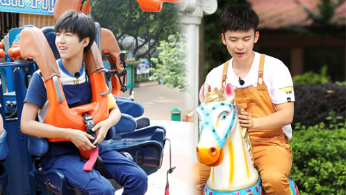 第9期：王俊凯玩跳楼机吓懵了