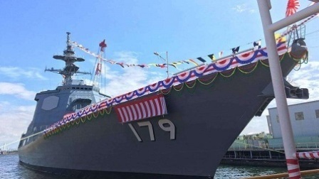 日版055型大驱首度海试，装备最新款宙斯盾系统