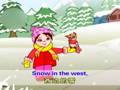 少儿英语口语速成 11东边的雪