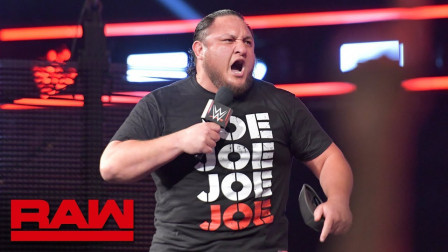 WWE RAW 2019 【RAW 08/05】萨摩亚乔被冤枉 大闹现场