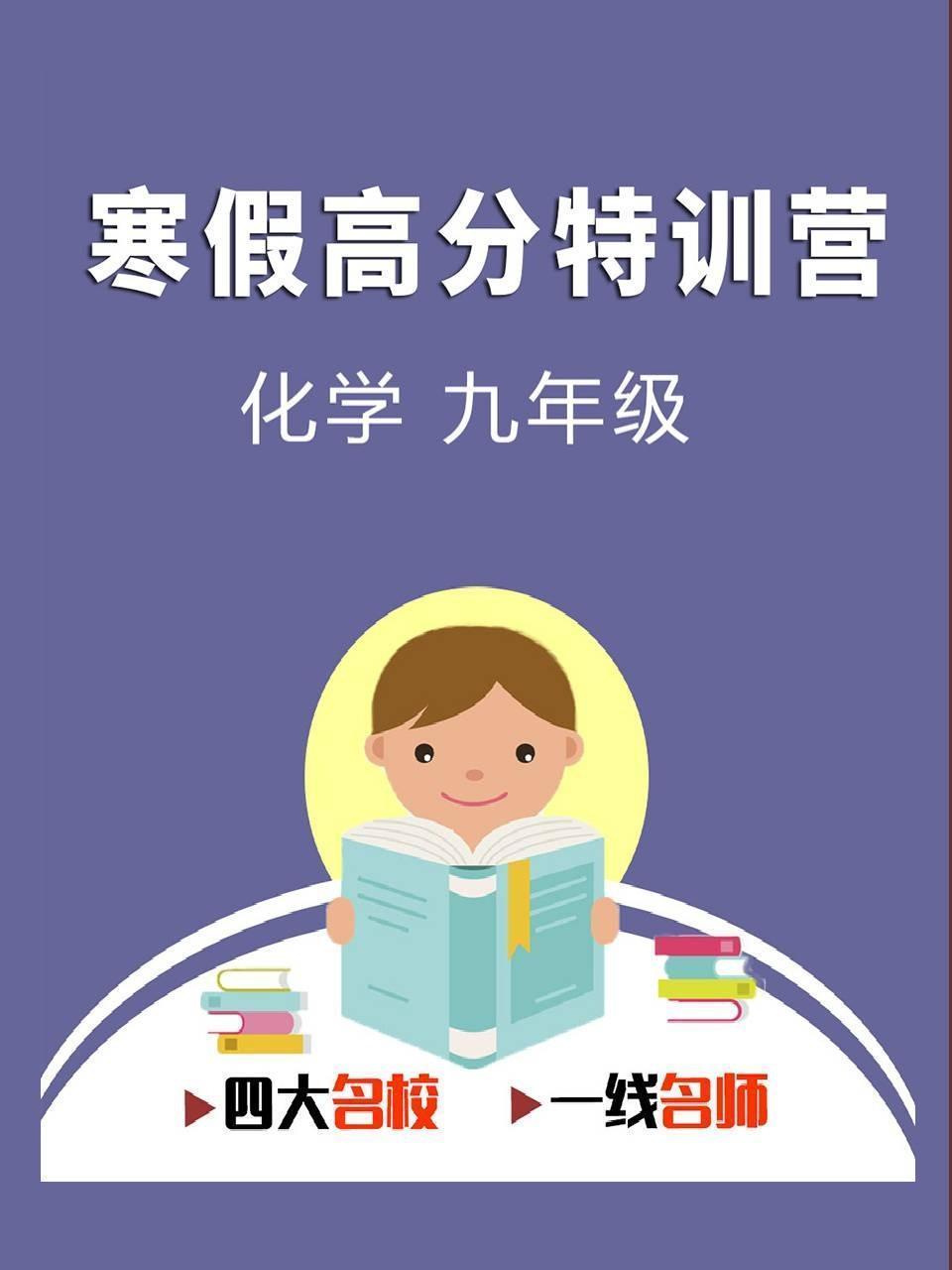 寒假高分特训营：化学 九年级