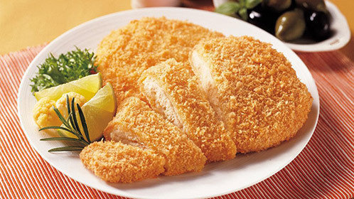 人气美食 人来人往渡边餐厅 超大炸猪排
