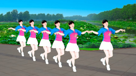 广场舞《黄土之恋》热情的歌唱大方的舞蹈，简单又快乐