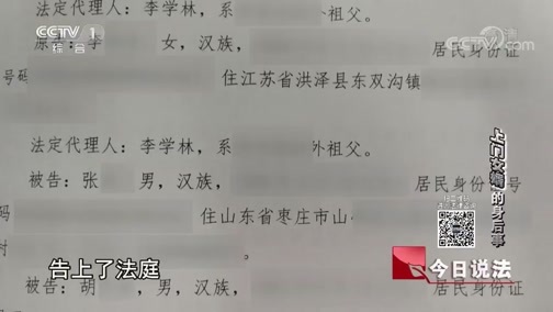 今日说法 《今日说法》 20181125 “上门女婿”的身后事