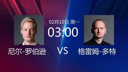 2020斯诺克 尼尔-罗伯逊VS格雷姆-多特