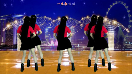 动感时尚广场舞 流行时尚广场舞《其实我的心没走DJ》歌声动听好看