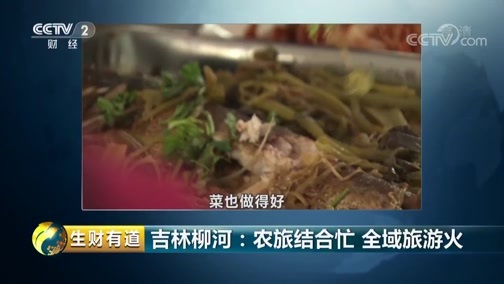 生财有道 《生财有道》 20190617 吉林柳河：农旅结合忙 全域旅游火