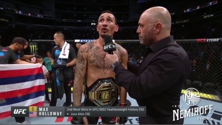 UFC终极格斗冠军赛 UFC240 “天佑”王朝依旧稳固