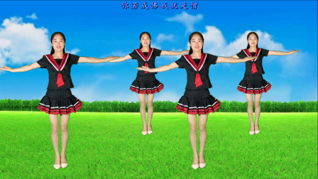 动感时尚广场舞 欢快俏皮广场舞《灵灵》非常火爆的一首歌 太好听了