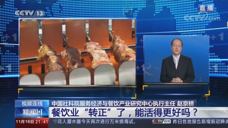 新闻1+1 《新闻1+1》 20201116 餐饮业“转正”了，能活得更好吗？
