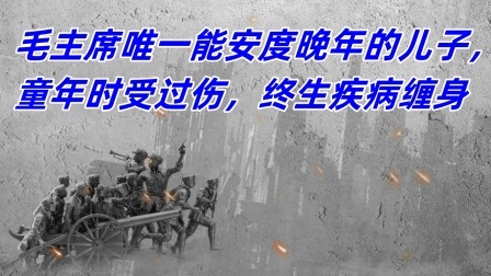 红墙往事 毛主席唯一能安度晚年的儿子，童年时受过伤，终生疾病缠身