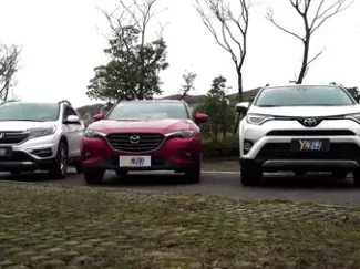 Y车评原创试车 对比试驾 CX- CR-V 荣放