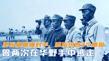 峥嵘岁月 粟裕最难缠的对手，曾两次在华野手中逃走，粟裕坦言有2个原因