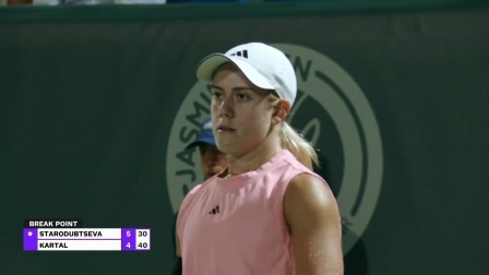 【全场回放】卡塔尔2-0斯塔罗杜布采娃 2024WTA莫纳斯提尔站1/4决赛