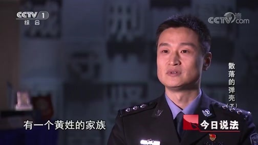 今日说法 《今日说法》 20190120 散落的弹壳（下）