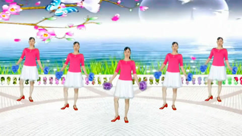 糖豆广场舞精选大众舞蹈 花球健身舞《天边的故乡》