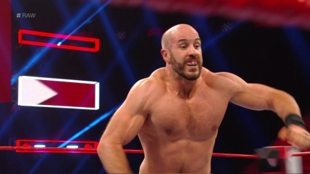 WWE RAW 2019 【RAW 05/27】凯萨罗上勾拳将李科学打到起飞