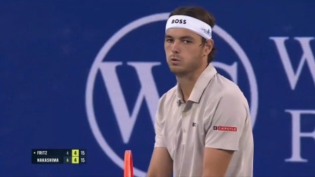 【全场回放】弗里茨1-2中岛布兰登 2024ATP辛辛那提大师赛第一轮