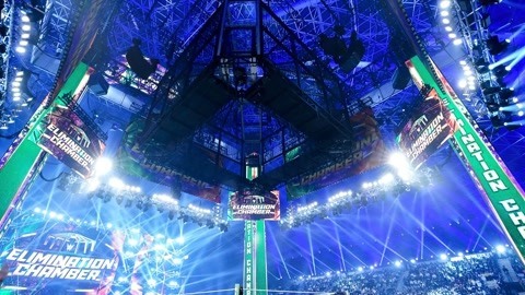 wwe美国职业摔角 2022 WWE铁笼密室淘汰赛垫场赛 英文原声