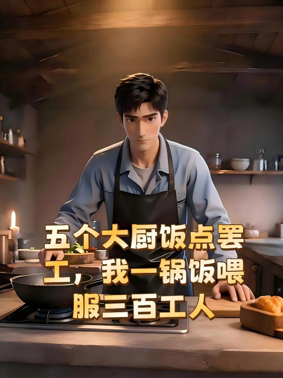 五个大厨饭点罢工，我一锅饭喂服三百工人