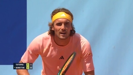 【全场回放】西西帕斯0-2贝雷蒂尼 2024ATP250格施塔德站 男单半决赛