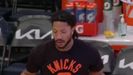 NBA热辣资讯 罗斯赛前热身训练投篮！看这状态，球迷：又离复出近了一天！
