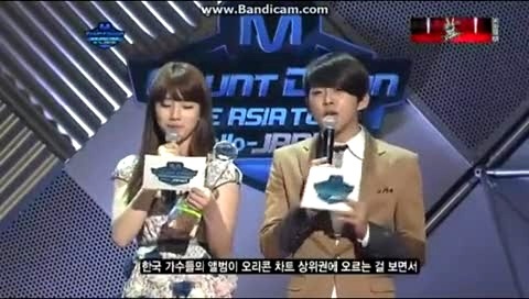 IU kiss&cry Mnet M!CountDown Hello - Japan 东浩 & 秀智 MC Cut 12/04/26-U-Kiss (UKiss)