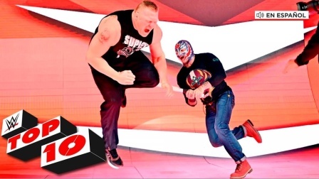 WWE RAW 2019 【RAW 11/04十佳集锦】雷尔用棍子怒击猛兽