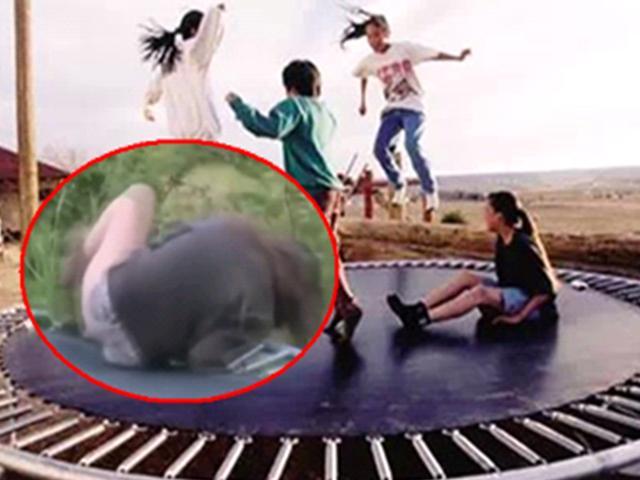 囧人囧事 爆笑蹦床失败合集