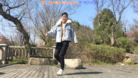 32步鬼步舞《爱上一朵花》抖音很火的简单步子舞！
