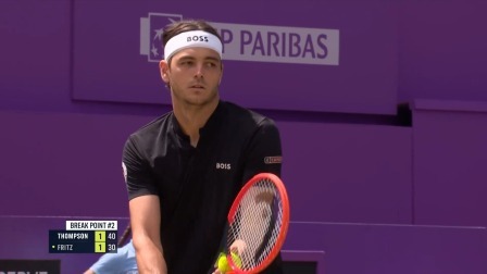 【全场回放】弗里茨0-2汤普森 2024ATP500女王杯 男单1/4决赛