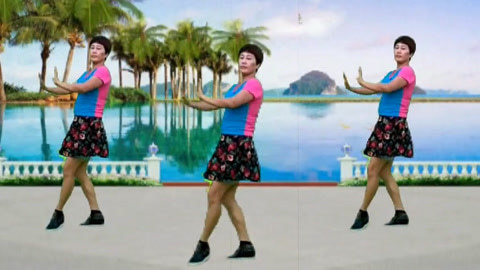 糖豆广场舞精选大众舞蹈 糖豆出品：广场舞《爱在思金拉措》简单中老年健身舞