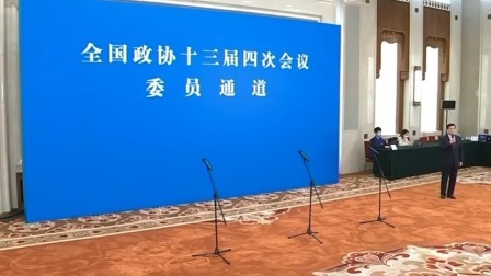 全国政协十三届四次会议首场“委员通道”