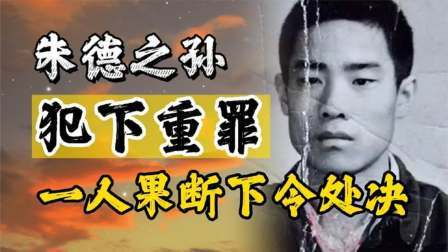 闻天下谈古今 朱德之孙犯下重罪，邓公左右为难，一人果断下令处决