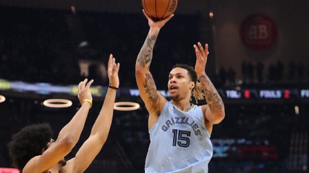 2021-2022赛季NBA集锦 NBA-莫兰特26+5+6 加兰德27+10 灰熊胜骑士