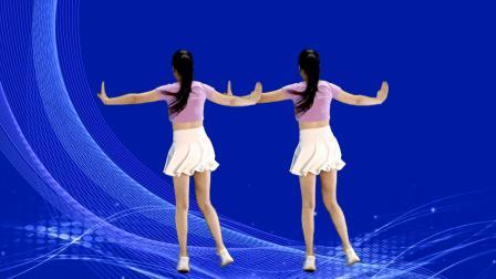 动感广场舞《这条街dj》弹跳32步，背面