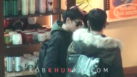 2PM 仁川机场赴巴黎 主Nichkhun 饭拍 12/02/07-2PM
