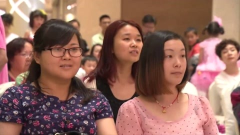 奇梦艺想少儿晚会恒大广场现场展演