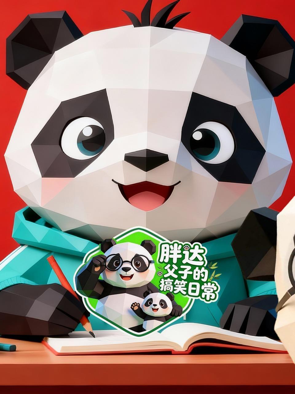 胖达父子的搞笑日常