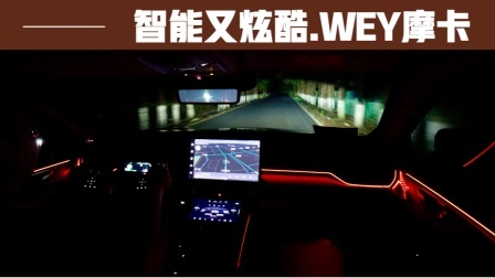 智能又炫酷的WEY摩卡