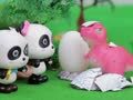 宝宝巴士玩具 小霸王龙找妈妈