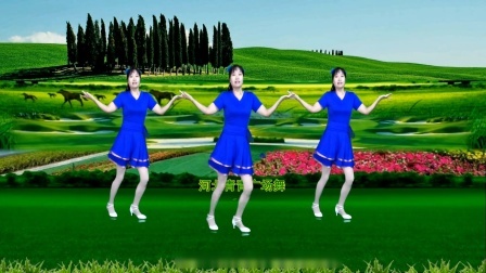 流行DJ广场舞及教学 第三季 唯美草原DJ《画你》醉人心扉，舞步动感轻盈
