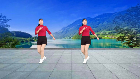最新热播广场舞《坦坦荡荡活人间》背面演示