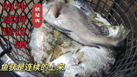 南澳岛赶海日记 喜欢在外海捕鱼的感觉，渔获连续的上来是真的爽，是近海没法比的