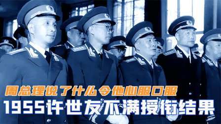 许世友不满授衔结果，周总理说了什么令他心服口服