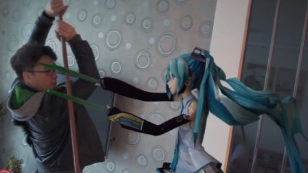 神奇的老皮 第一季 特效? 手办复活 宅男惨遭初音毒打 23
