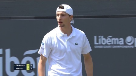 【全场回放】德米纳尔2-0安贝尔 2024ATP250荷兰草地赛 男单半决赛