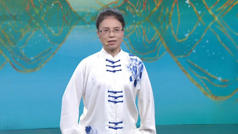 大医本草堂 八段锦后四式动作教学 保持锻炼延年益寿保健科